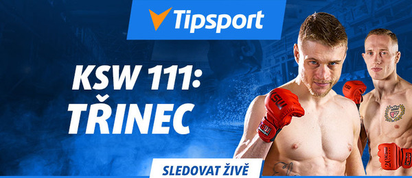 Sledujte živě MMA turnaj KSW 111 Třinec na TV Tipsport