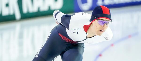 Metoděj Jílek při závodech v Nizozemsku