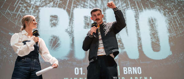 Český bojovník Andrej Kalašnik před zápasem o titul na turnaji Oktagon 79 v Brně Český bojovník Andrej Kalašnik před zápasem o titul na turnaji Oktagon 79 v Brně