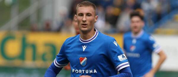 Ondřej Kričfaluši hájící barvy Baníku