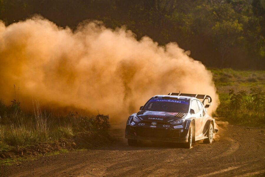 Motorsport, WRC, Kalle Rovanpera během rally Paraguay