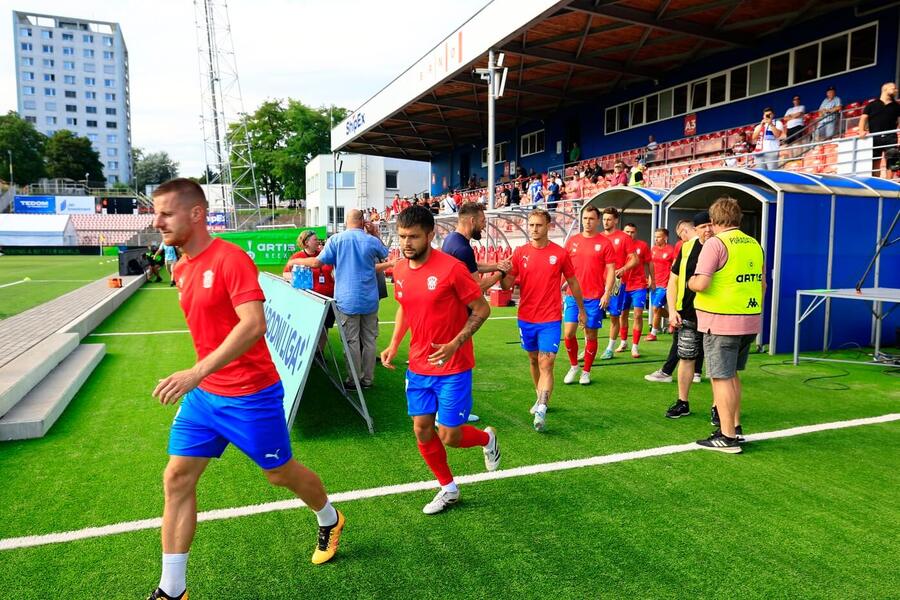 Hráči Zbrojovky vkročí do jarní části z prvního místa tabulky