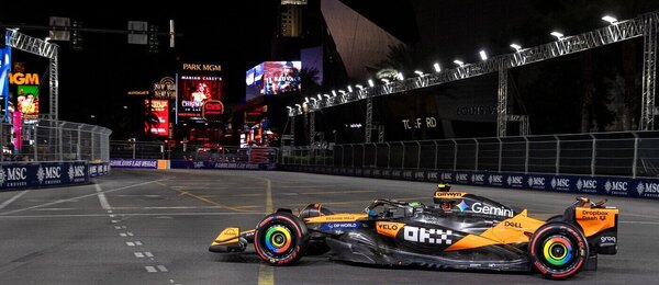 Lando Norris vyhrál druhý trénink před Velkou cenou Las Vegas F1 2025