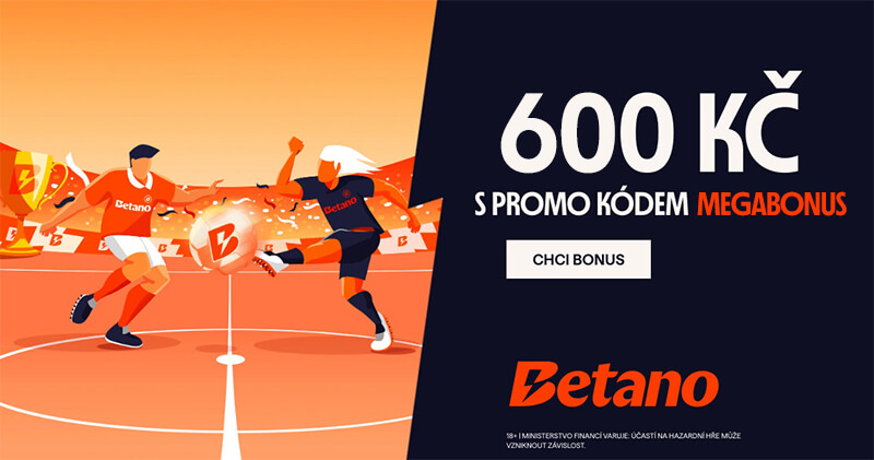Betano promo kód MEGABONUS