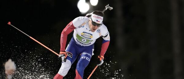 Michal Krčmář dnes na trati