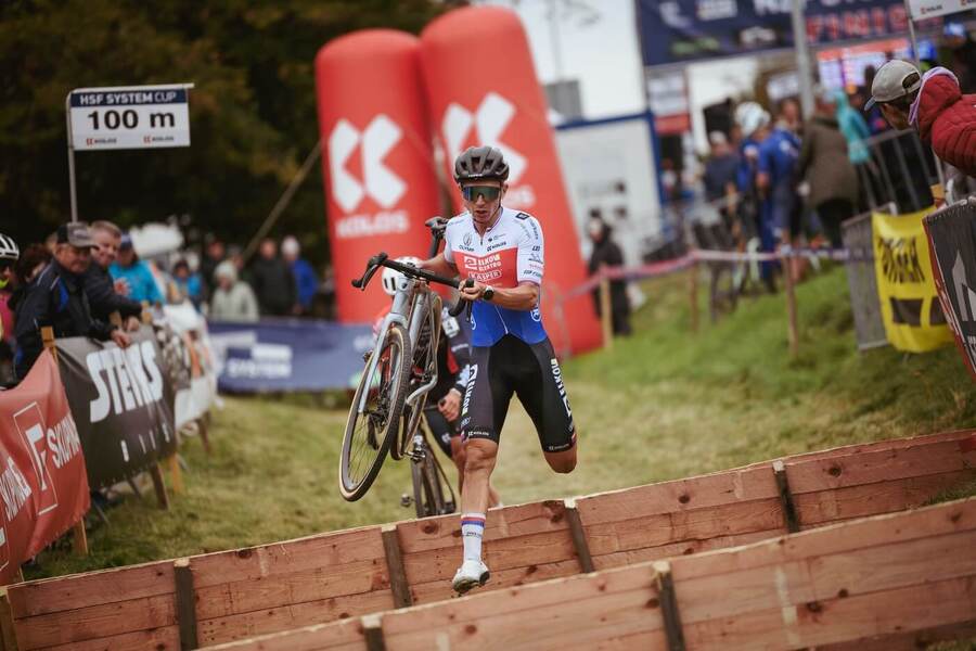 Cyklokros, Michael Boroš během závodu českého poháru v Uničově
