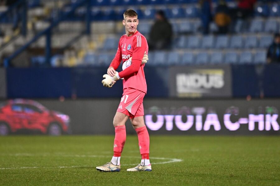 Gólman Jan Koutný ze Sigmy Olomouc