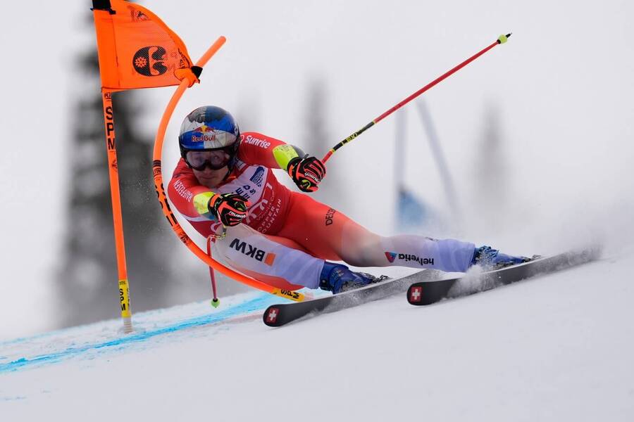 ALpské lyžování, Marco Odermatt během Světového poháru v Copper Mountain v USA