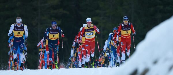 Závody běžců na lyžích patří k vrcholům her