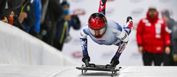 Skeleton, Mistrovství světa v Lake Placid, Anna Fernstadtová při své 3. jízdě