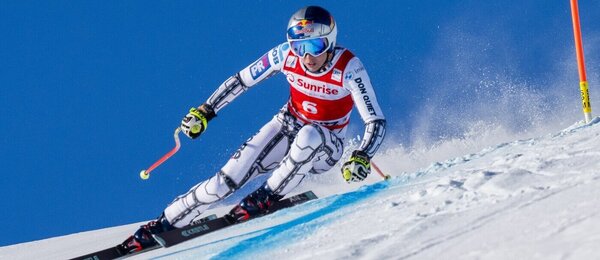 ALpské lyžování, FIS Světový pohár ve Svatém Mořici, Ester Ledecká během sjezdu