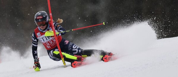 Alpské lyžování, FIS Světový pohár v Copper Mountain, Mikaela Shiffrin během slalomu