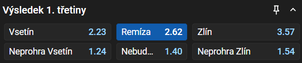 Tip na dnešní hokej: Vsetín vs. Zlín v&nbsp;1. české Maxa lize