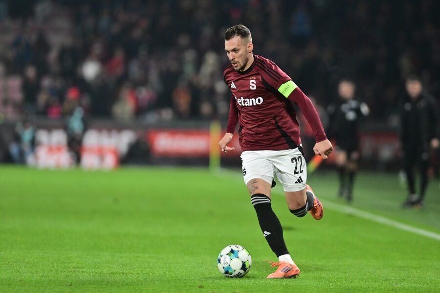 Kapitán Sparty Lukáš Haraslín