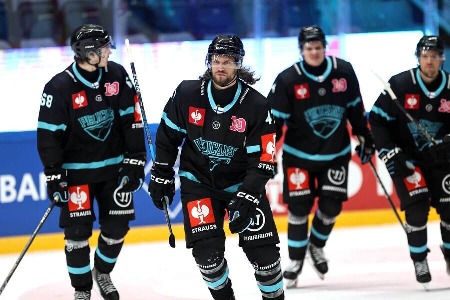 Ve finské hokejové lize můžete sledovat v&nbsp;akci i&nbsp;české hokejisty, na snímku Michal Jordán z&nbsp;Pelicans Lahti