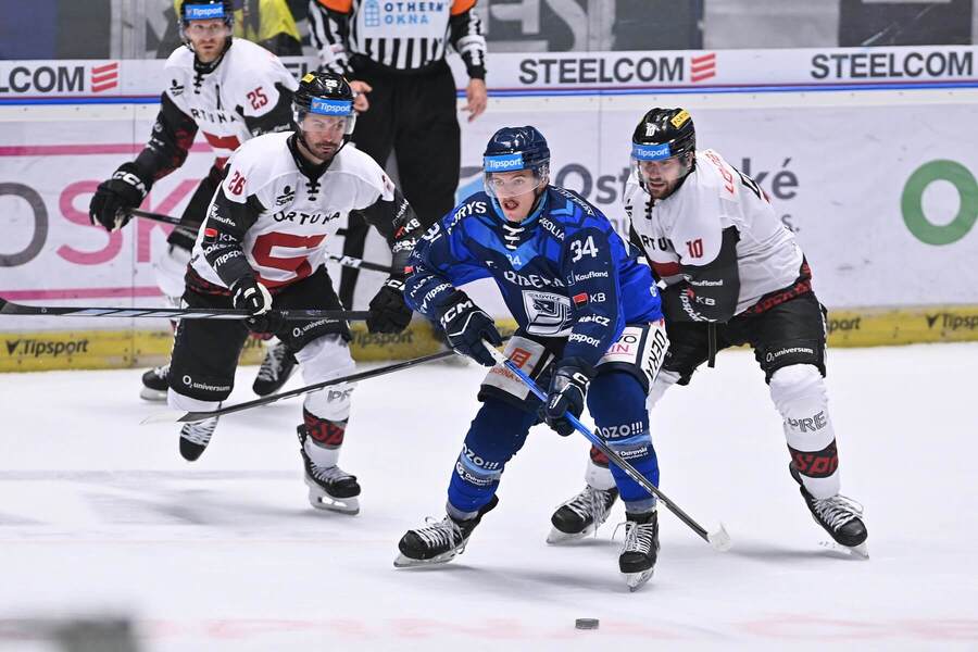 Duel mezi Spartou a&nbsp;Vítkovicemi v&nbsp;19. kole TELH 2025/2026