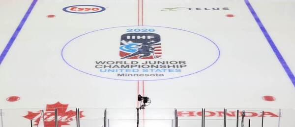 Kluziště stadionu 3M Arena at Mariucci v Minneapolis, kde dnes probíhá 4. hrací den MS v hokeji juniorů 2026