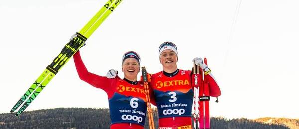 Včerejší sprint skončil dokonalým triumfem Norů