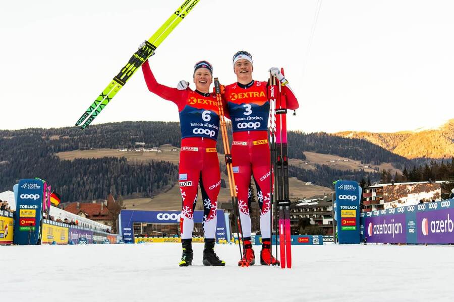 Včerejší sprint skončil dokonalým triumfem Norů