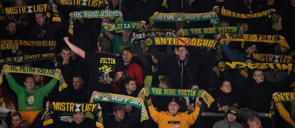 Fanoušci týmu VHK ROBE Vsetín