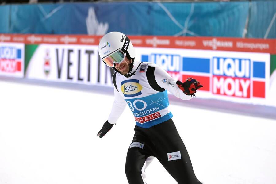 Skoky na lyžích, Roman Koudelka v&nbsp;kvalifikaci na Bischofshofen v&nbsp;Rakousku