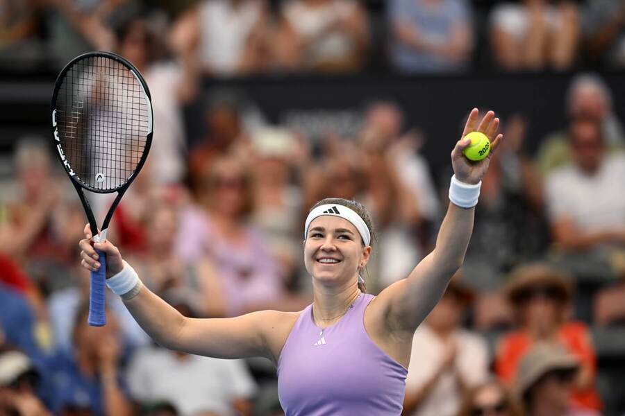 Tenis, WTA, Karolína Muchová na turnaji v&nbsp;Brisbane, Austrálie