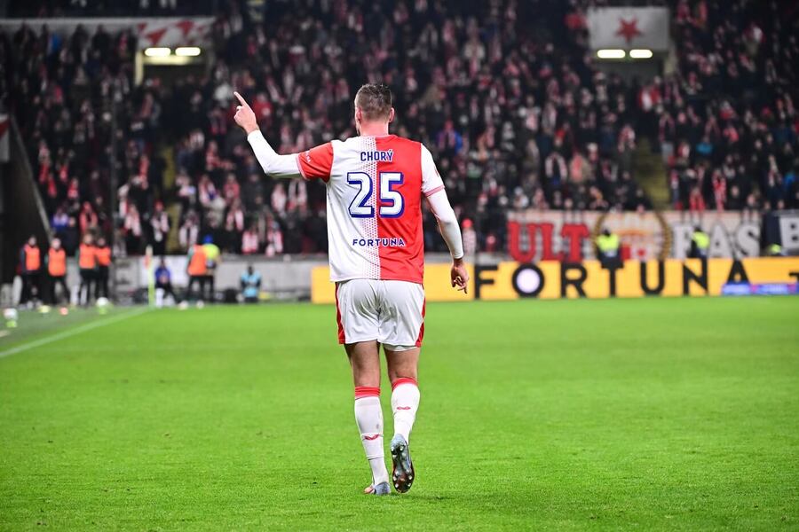 Tomáš Chorý ze Slavie