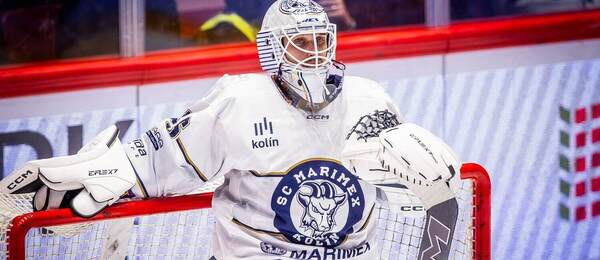 Kolínský Jakub Soukup patří mezi nejlepší brankáře Maxa ligy