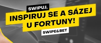 Fortuna s novinkou Swip and Bet