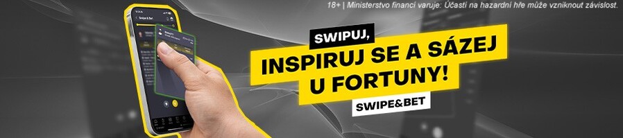Fortuna s&nbsp;novinkou Swip and Bet