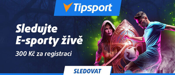Sleduje e-sport na Tipsport TV
