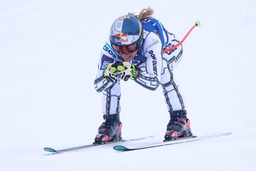 Česká závodnice Ester Ledecká v&nbsp;Zauchensee