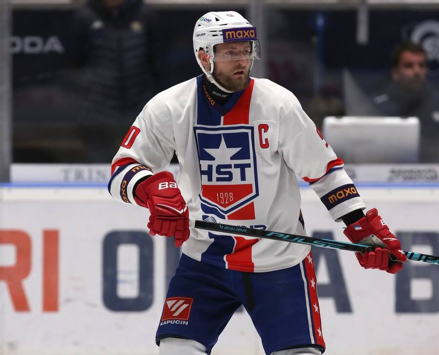 Na snímku třebíčský kapitán Martin Dočekal