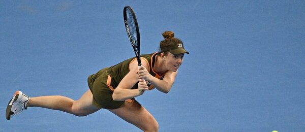 Linda Nosková na turnaji v Pekingu