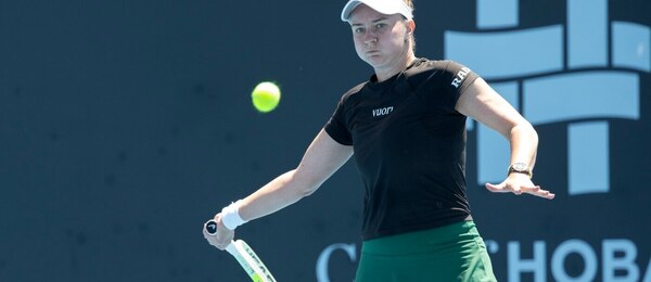 Barbora Krejčíková má před sebou velmi náročné první kolo s Dianou Shnaider