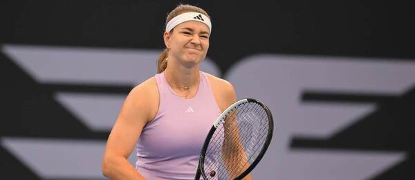 Karolína Muchová proti Aryně Sabalenka v Brisbane