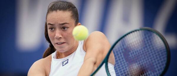 Tereza Valentová na turnaji Livesport Prague Open