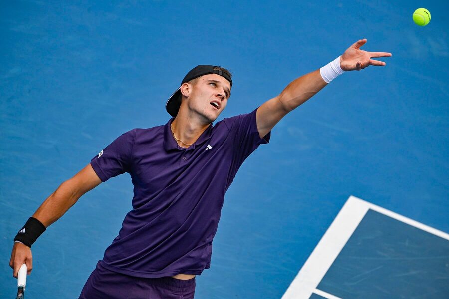 Český tenista Jakub Menšík ve finále ATP Auckland 2026
