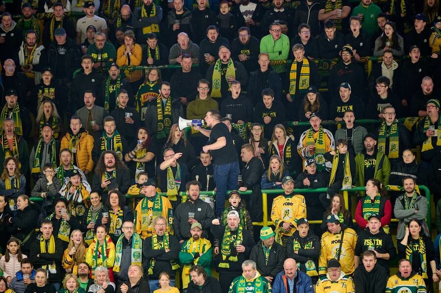 Fanoušci týmu VHK ROBE Vsetín