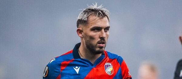 Tomáš Ladra (FC Viktoria Plzeň) během zápasu Evropské ligy s tureckým Fenerbahce