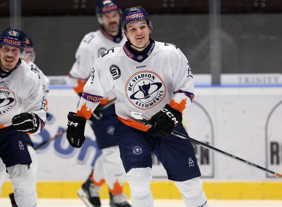 Litoměřický útočník Oskar Lisler