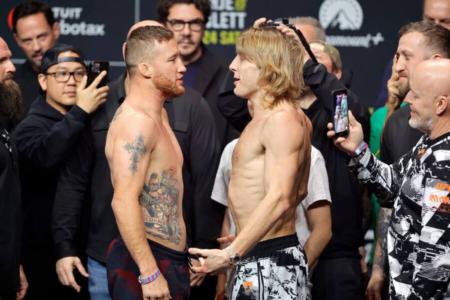 Justin Gaethje a&nbsp;Paddy Pimblett se utkají v&nbsp;hlavním zápase turnaje UFC 324