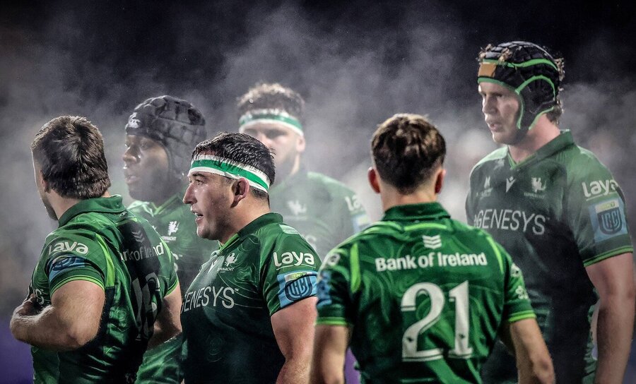 Irský tým na turnaji Rugby Six Nations