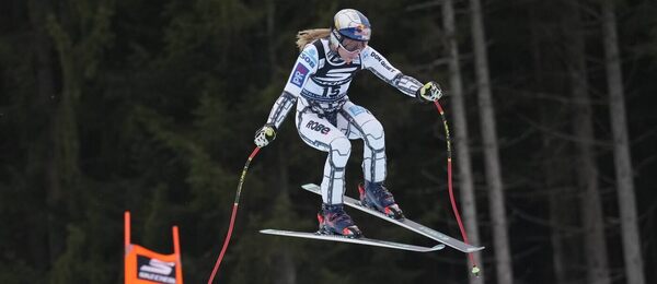 Na Ester Ledeckou čeká dnes i několik náročných skoků