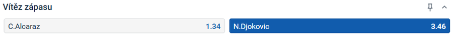 Sázkový tip k&nbsp;finále Australian Open 2026 Alcaraz vs. Djokovič