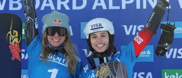 Sejdou se Ledecká s Maděrovou na stupních vítězů?