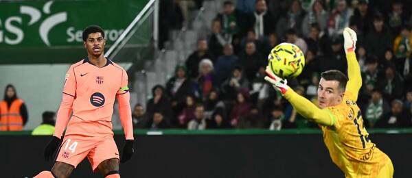 Marcus Rashford z Barcelony