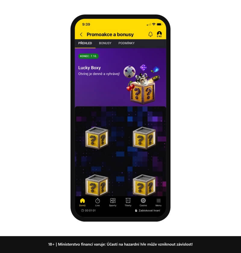 4 nerozbalené Lucky Boxy