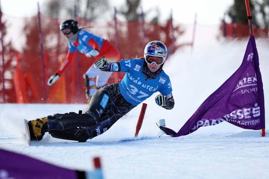 Ester Ledecká obhajuje zlato z&nbsp;Pekingu