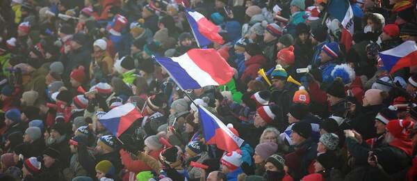 Biatlonoví fandové budou i dnes na tribunách